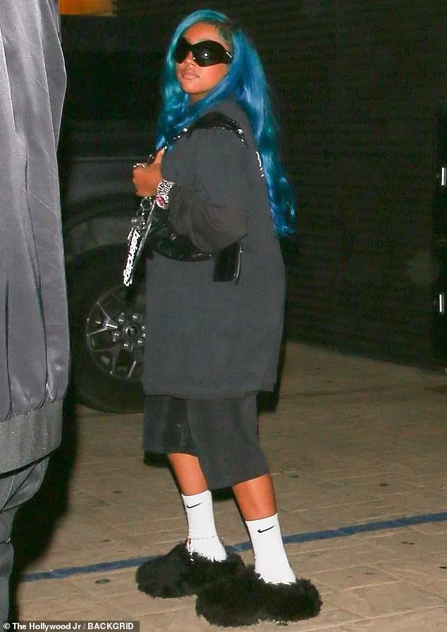 Kim Kardashian's daughter North, 11, debuts startling new look as they dine at Malibu hotspot | Daily Mail Online