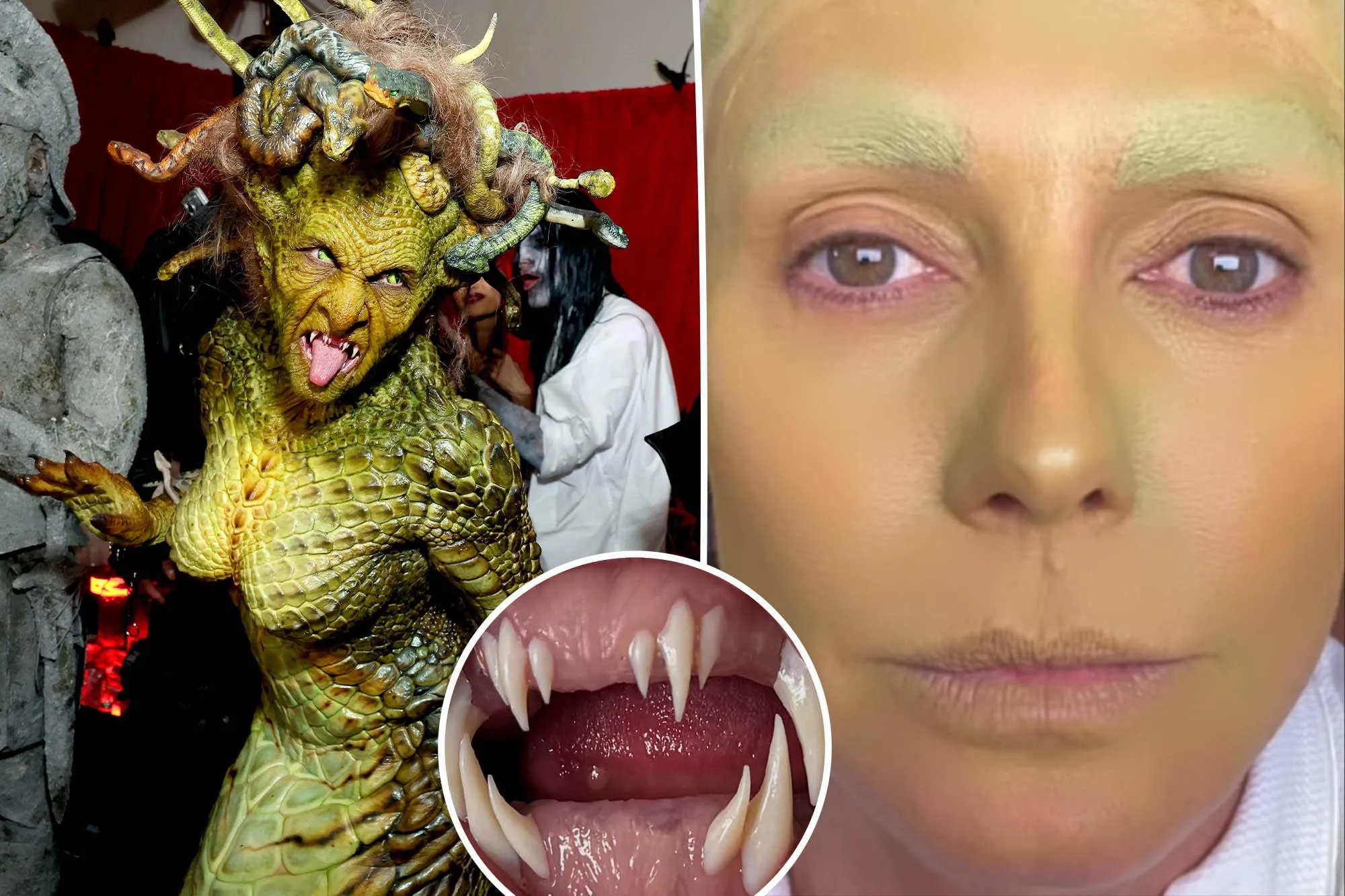 Heidi Klum shares amount of hours it took to transform into Medusa for  Halloween 2025 party