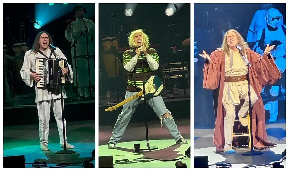 Rock Cellar Magazine - PSA: Don't Miss &ldquo;Weird Al&rdquo; Yankovic and His Expanded  Band on His Appropriately Named 'Bigger & Weirder' Tour (Show  Review/Details)