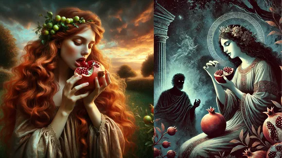 The symbolism of Persephone's pomegranate